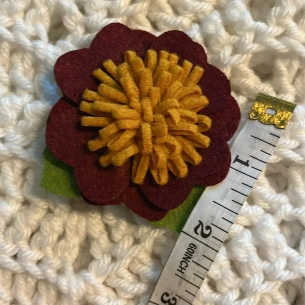 Paparazzi NWT Homegrown Garden Red Dahlia Flower 2